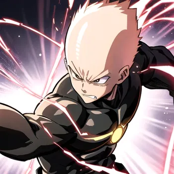 AI Character Boros vs Saitama