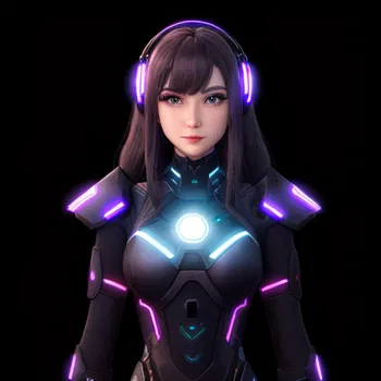 AI Character Aurora VirtuAI