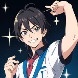 Manga Highschool AI Character