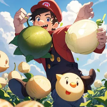 AI Character Turnip Mario