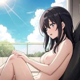 Accidentally Nudity AI Character