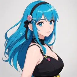 Hair Barrette AI Character