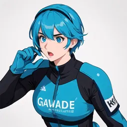 Blue Gatorade AI Character