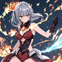 Kasumi of the Flames AI Character