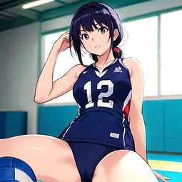 Kokoro Volleyball AI Character