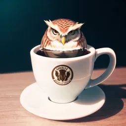 Red Owl Coffee AI Character