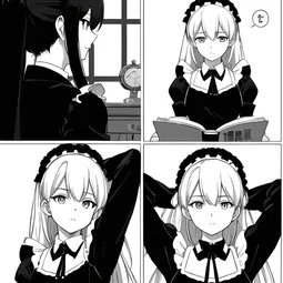 Binbou Kishi's Maid AI Character