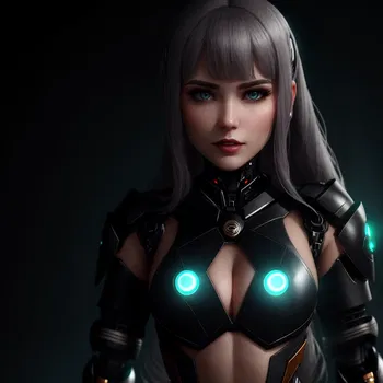 AI Character Aurora Synthetica