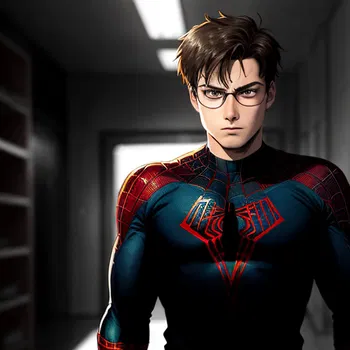 AI Character Black Peter Parker