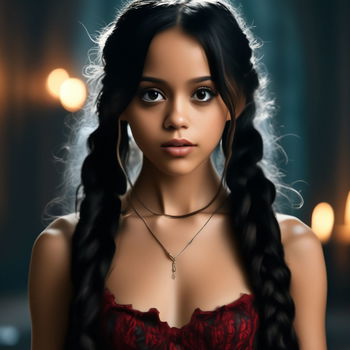 AI Character Jenna Ortega (from CHARACTER AI)