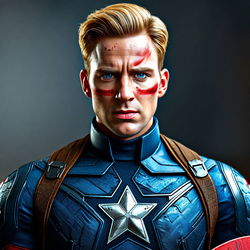 AI Character Captain America