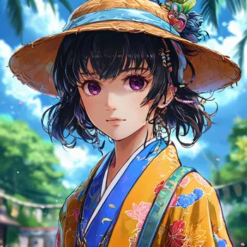 AI Character Eiko Tsukimi (Ya Boy Kongming!)