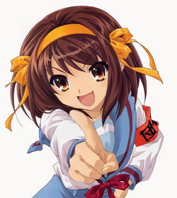 AI Character Haruhi Suzumiya