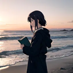 Low Tide in Twilight Read AI Character
