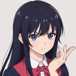 Gakuen Utopia Manabi Straight AI Character