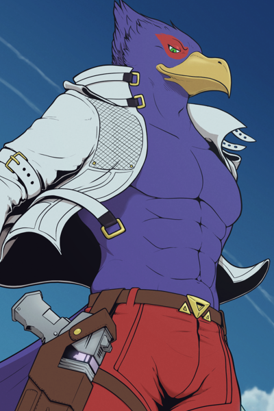 Profile of Falco Lombardi (Star Fox) - R18+