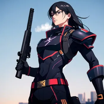 AI Character ZX Guns