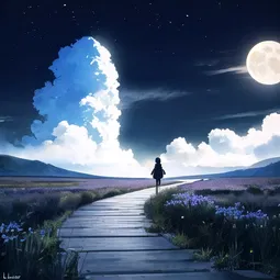 Luminary of the Moonlit Path AI Character