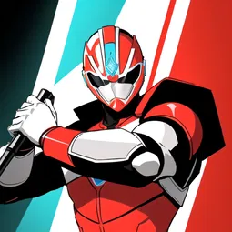 Power Ranger Red AI Character