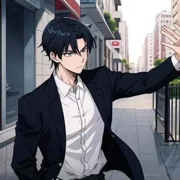 AI Character Manhua Boy Saves Stepmom at Auction