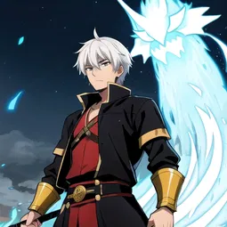 Ember Knight Manhwa AI Character