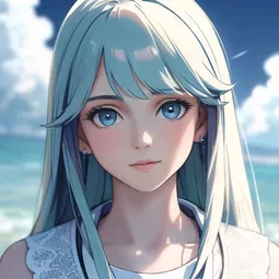 Statua Angelica AI Character