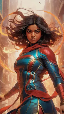 Kamala Khan (Ms. Marvel) AI Character