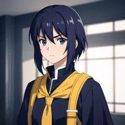 Silent Mobius Anime: Hayate AI Character