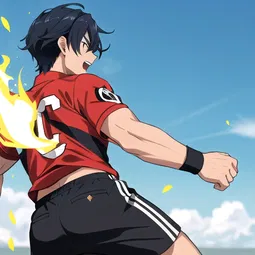Kouki Mera from Blue Lock AI Character