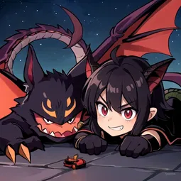 Evil Dragon Reborn AI Character