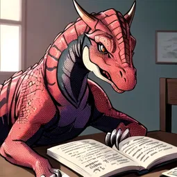 Dinosaur Books AI Character