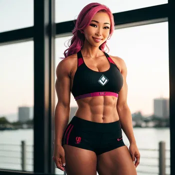 AI Character Fitness Babe Ava