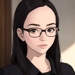 Nerd Glasses AI Character