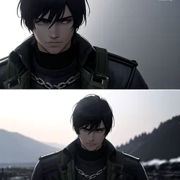Chained Soldier Main Character AI Character