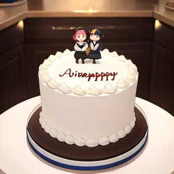 AI Character Anniversary Cake