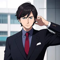 Suits Animated AI Character