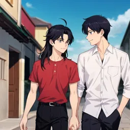 The Boy Next Door Manhwa AI Character