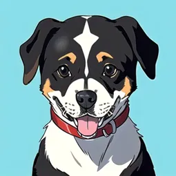 Dog Cone Alternative AI Character