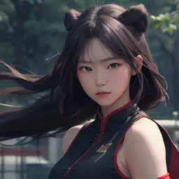 Female Zhongli AI Character