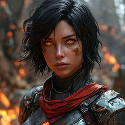 Kiera Thornblade (The Obsidian Rebellion) AI Character