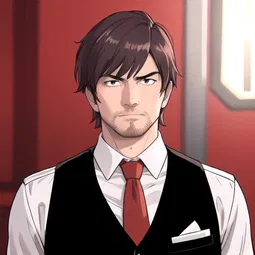 Red Vest AI Character
