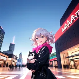 Manhattan Mall NYC AI Character