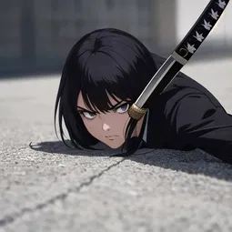 Boss Katana AI Character