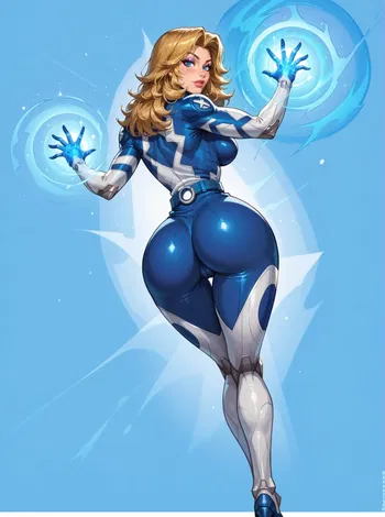 AI Character Sue Richards (Invisible Woman)