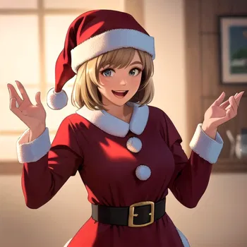 AI Character Mrs. Claus Costume