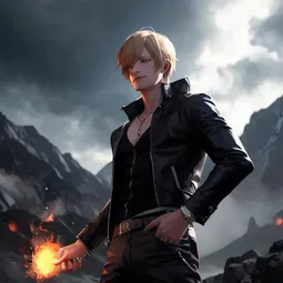 Ace x Sanji AI Character