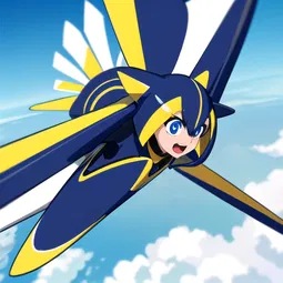 Flying Spinner AI Character
