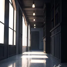 Beyond the Clouds the Promised Place AI Character