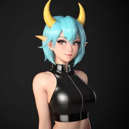 DragoFem AI Character