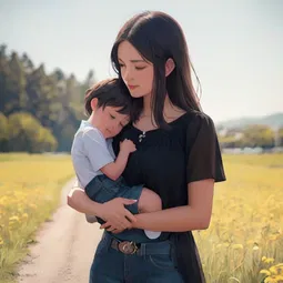 Giantess Unaware Mom AI Character